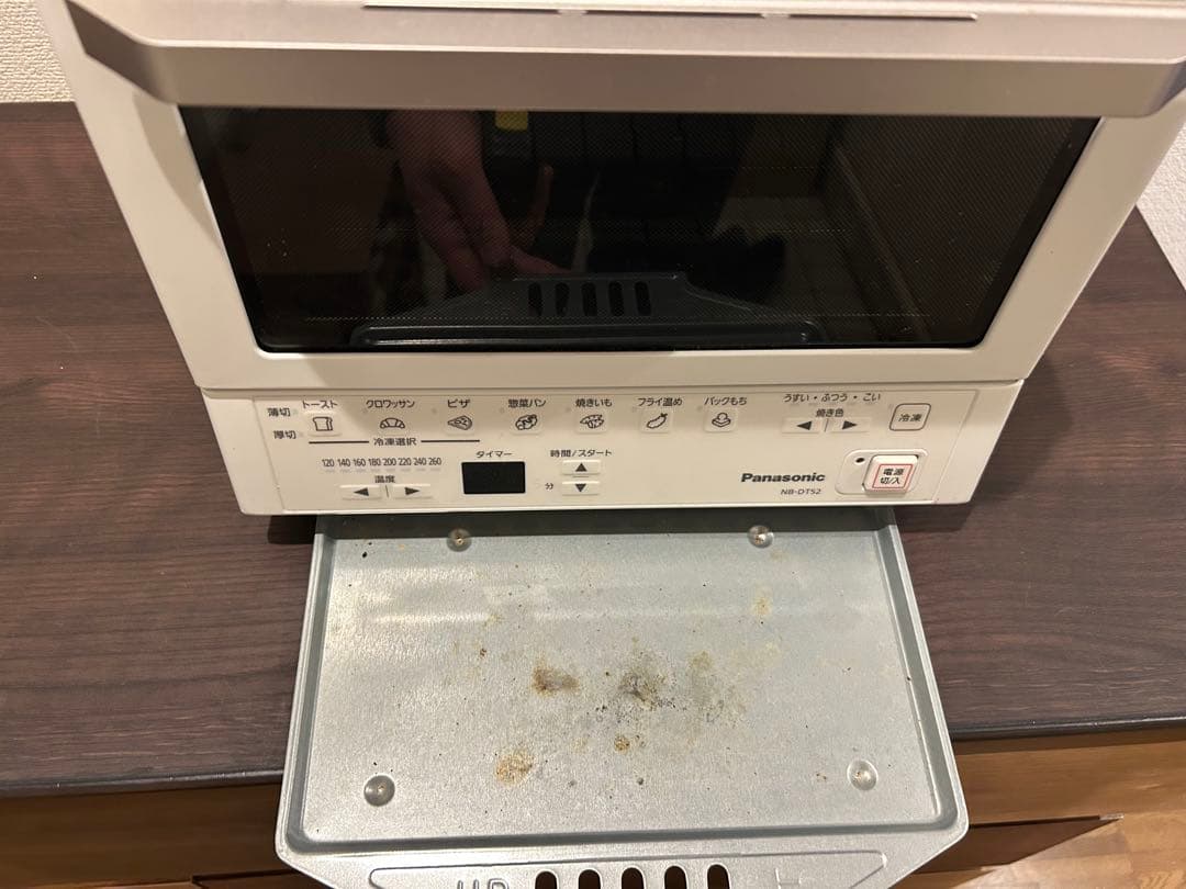 【早い者勝ち】　Panasonic NB-DT52トースター 網棚・トレー付き
