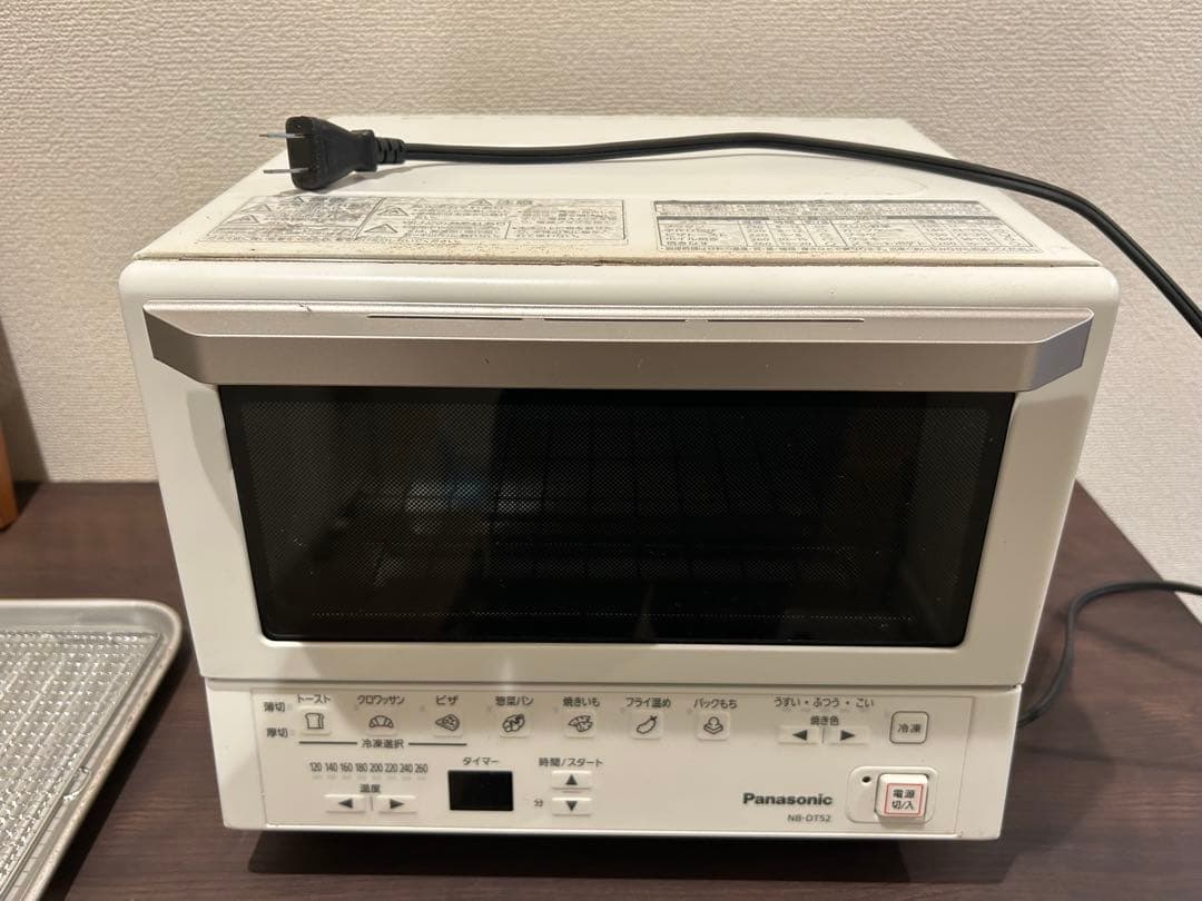 【早い者勝ち】　Panasonic NB-DT52トースター 網棚・トレー付き