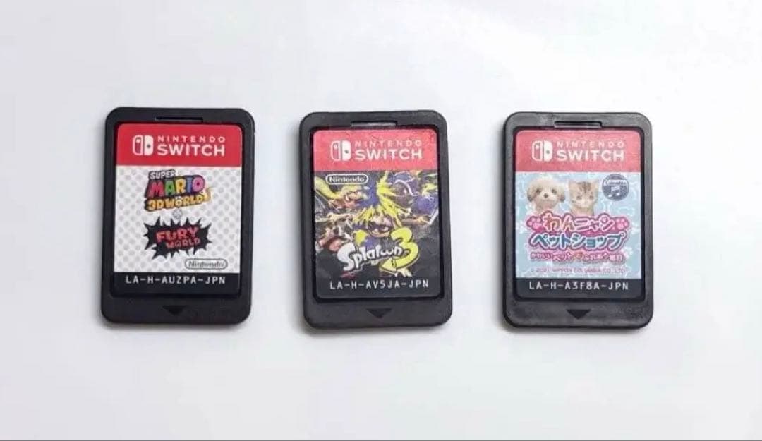 【美品】Nintendo Switch ゲーム3本セット スイッチ カセット
