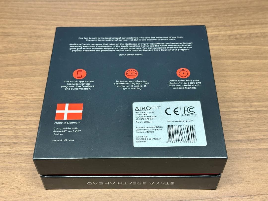 エアロフィット プロ 1.0 呼吸筋トレーニングデバイス