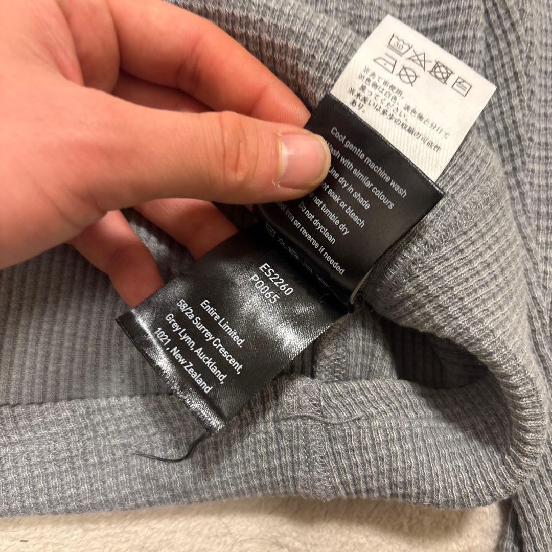 トップス entire studios thermal rice L gray