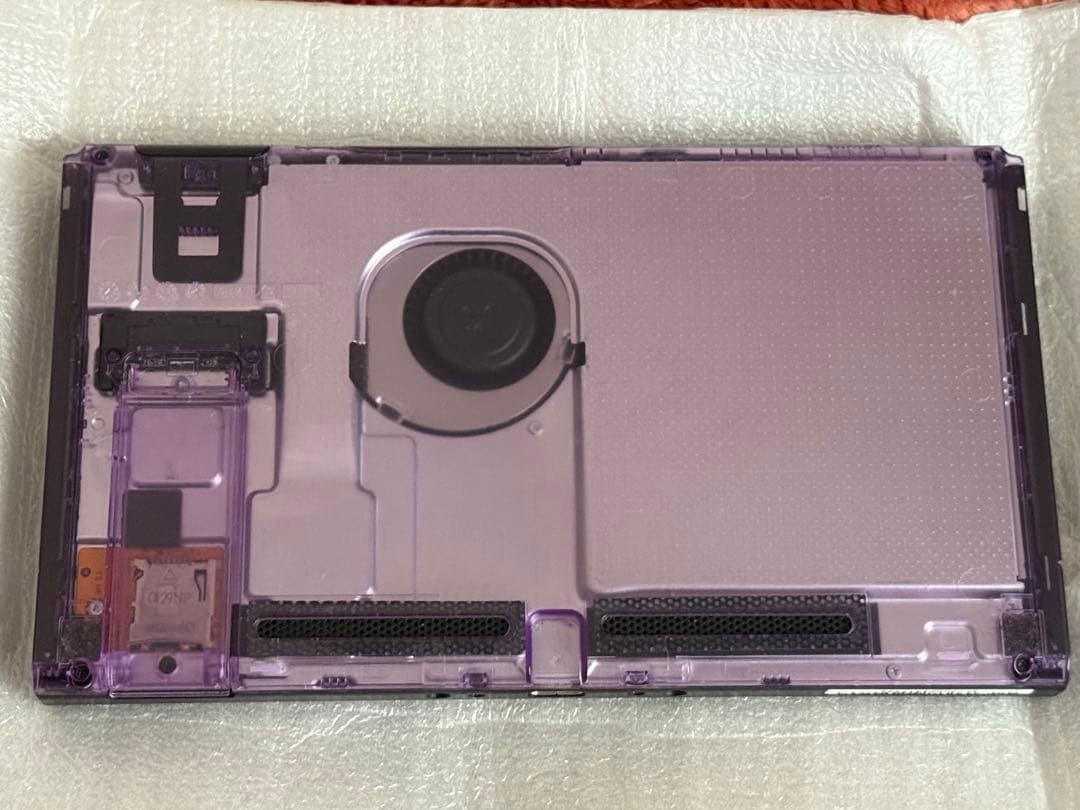 Nintendo Switch バッテリー強化モデル クリアパープルカスタム