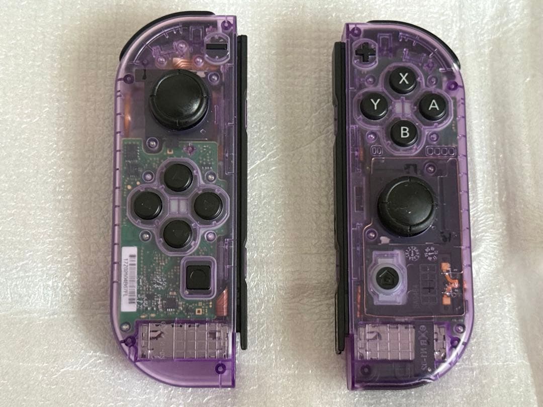 Nintendo Switch バッテリー強化モデル クリアパープルカスタム