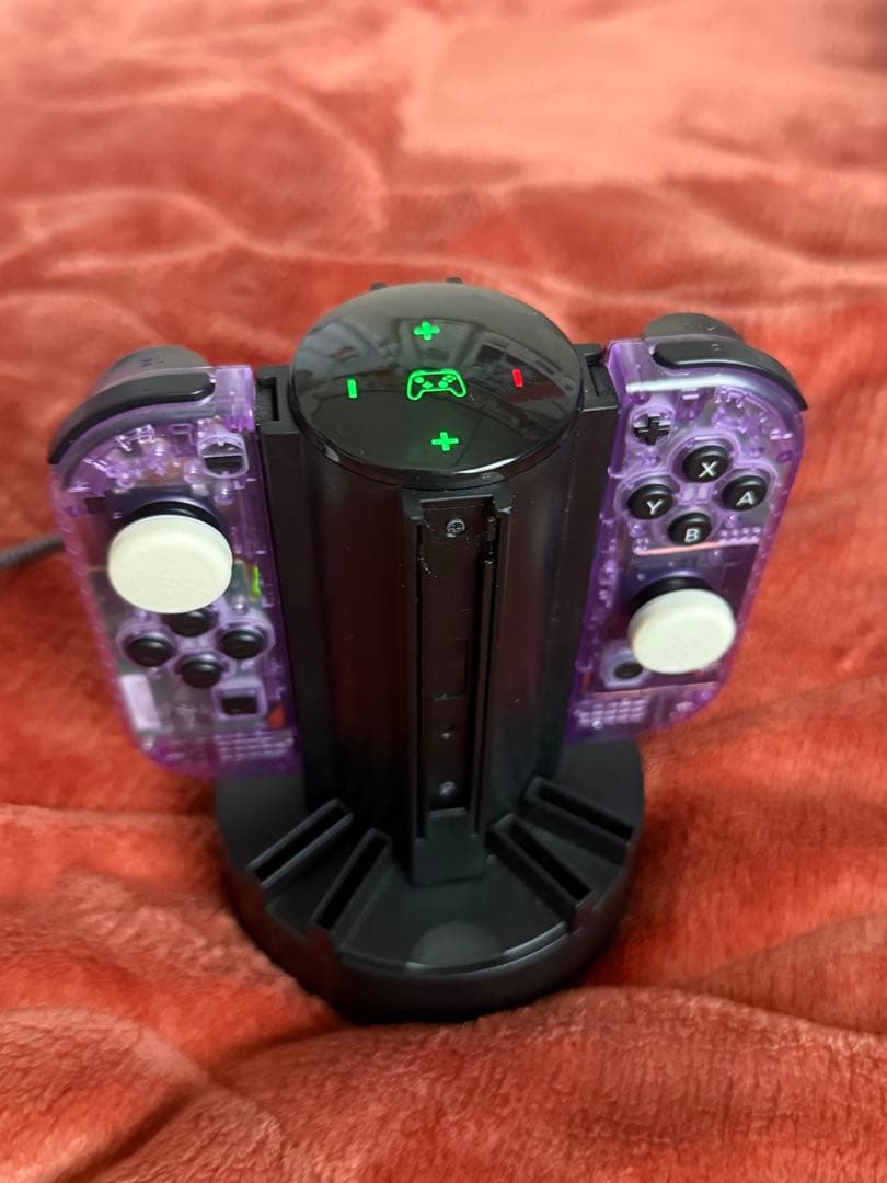 Nintendo Switch バッテリー強化モデル クリアパープルカスタム