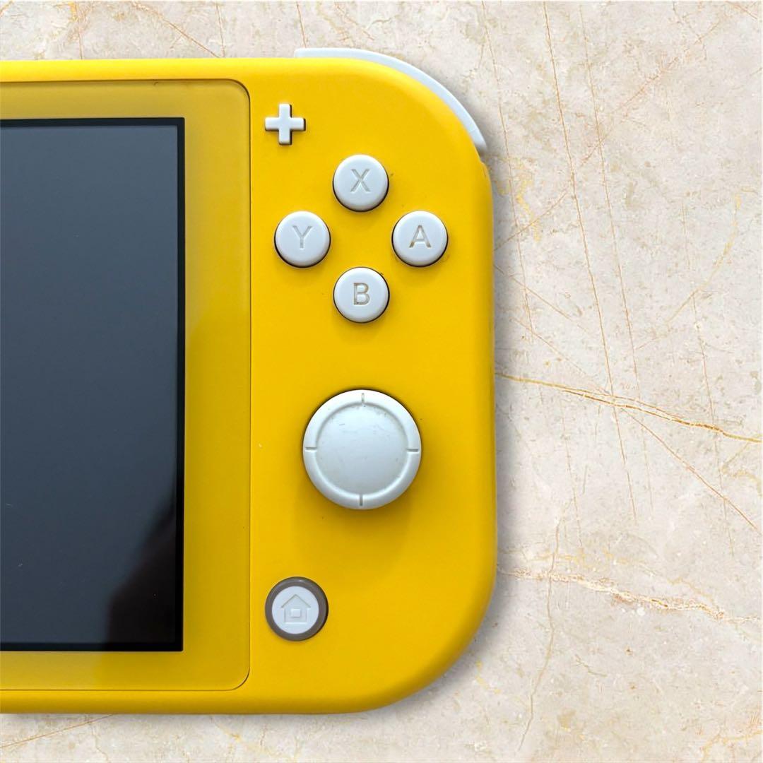 【suzu】　SwitchLite本体　イエロー　充電器 ケース付き