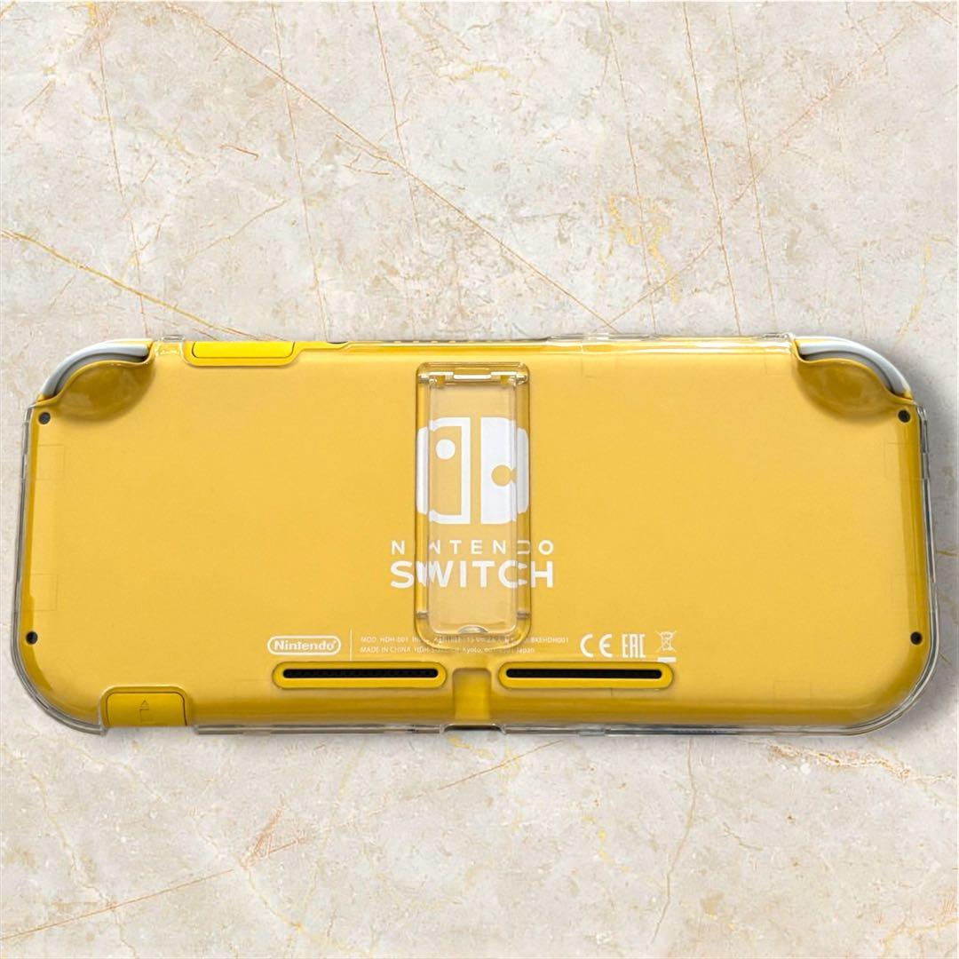 【suzu】　SwitchLite本体　イエロー　充電器 ケース付き