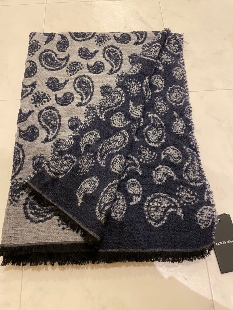 【新品】ジョルジオ　マフラー　リバーシブル