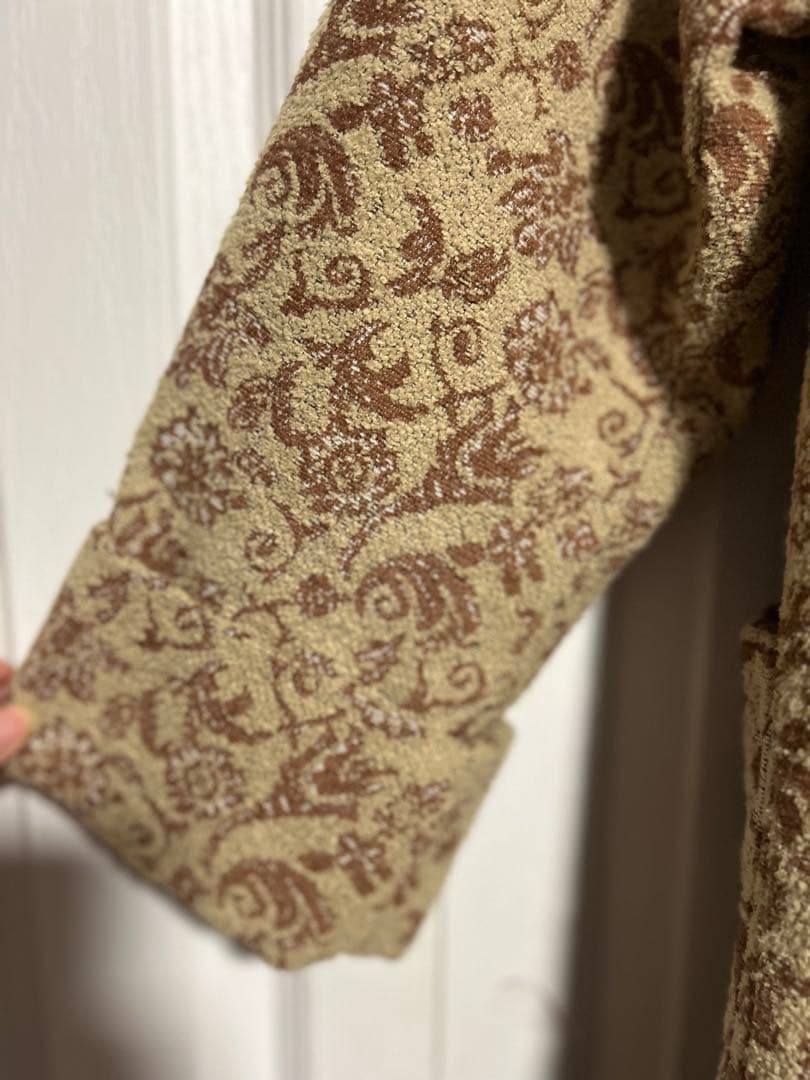 美品 The Dallas FUMIE TANAKA ダマスク柄ジャガード織