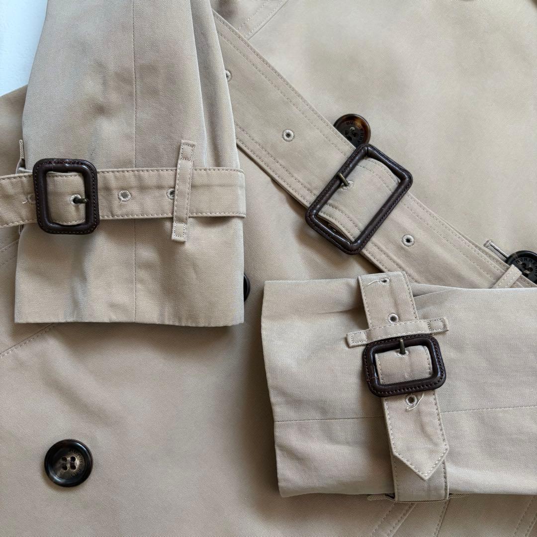 美品◆バーバリーロンドン ハニーベージュ ライナー付 トレンチコート 36