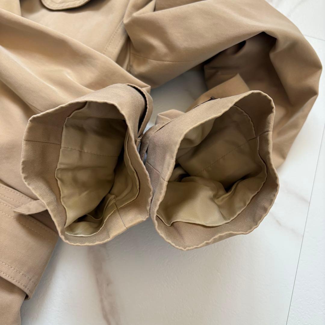 美品◆バーバリーロンドン ハニーベージュ ライナー付 トレンチコート 36