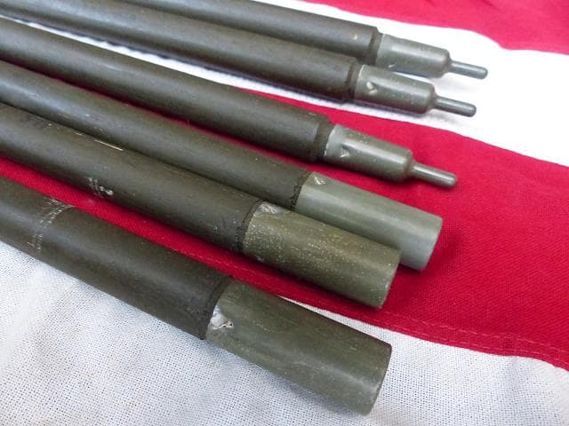 1968” 米軍実物 ナム戦 デッド!　テントポール　8本セット 軍幕 303