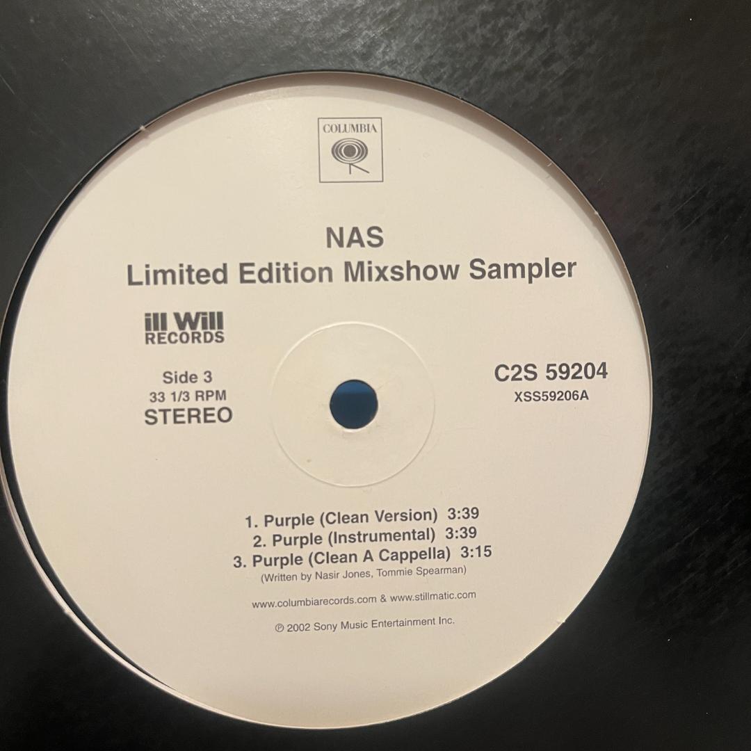 洋楽 NAS Limited Edition Mixshow Sampler