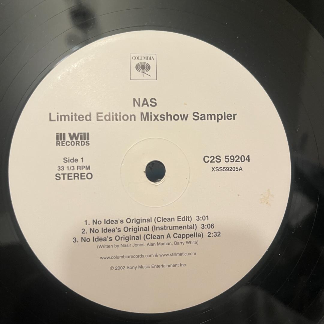 洋楽 NAS Limited Edition Mixshow Sampler