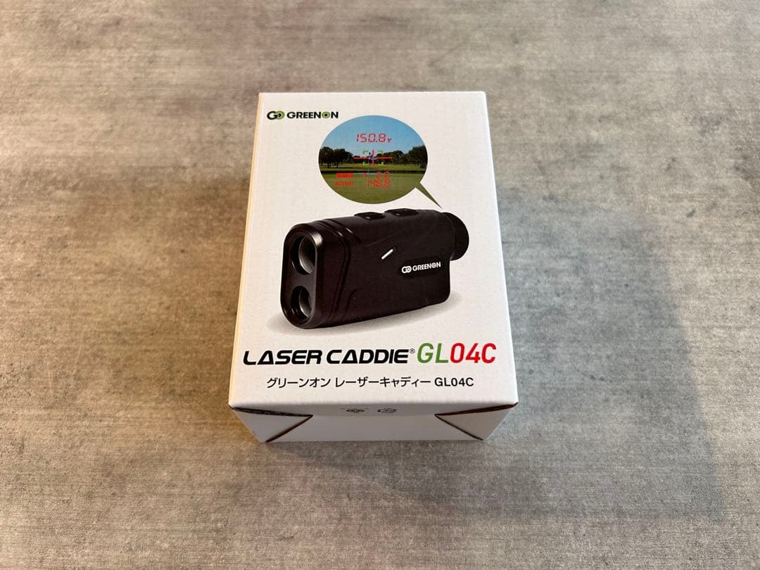 新品　グリーンオン ゴルフ レーザーキャディー GL04Ｃレーザー 距離測定器