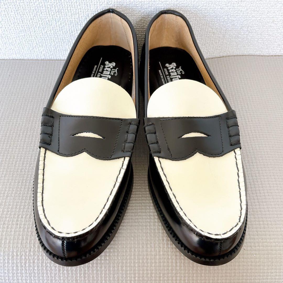 美品✨️ケンフォード バイカラー ローファー 26.5 EEE 日本製