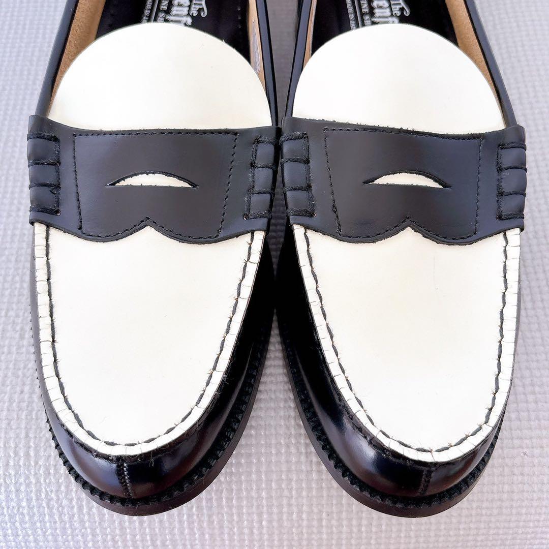 美品✨️ケンフォード バイカラー ローファー 26.5 EEE 日本製