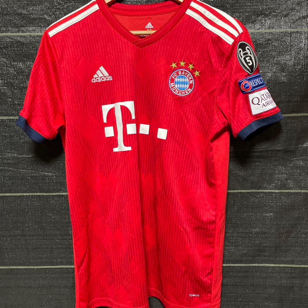 FC Bayern München adidas シャツ Mサイズ 赤