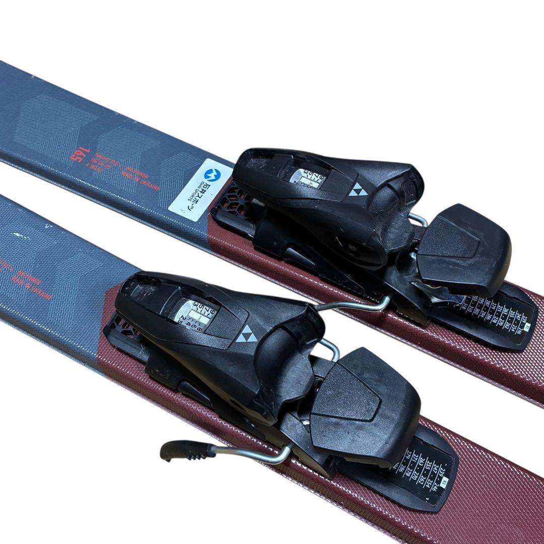 FISCHER FIRE 165cm スキー板 ビンディング付