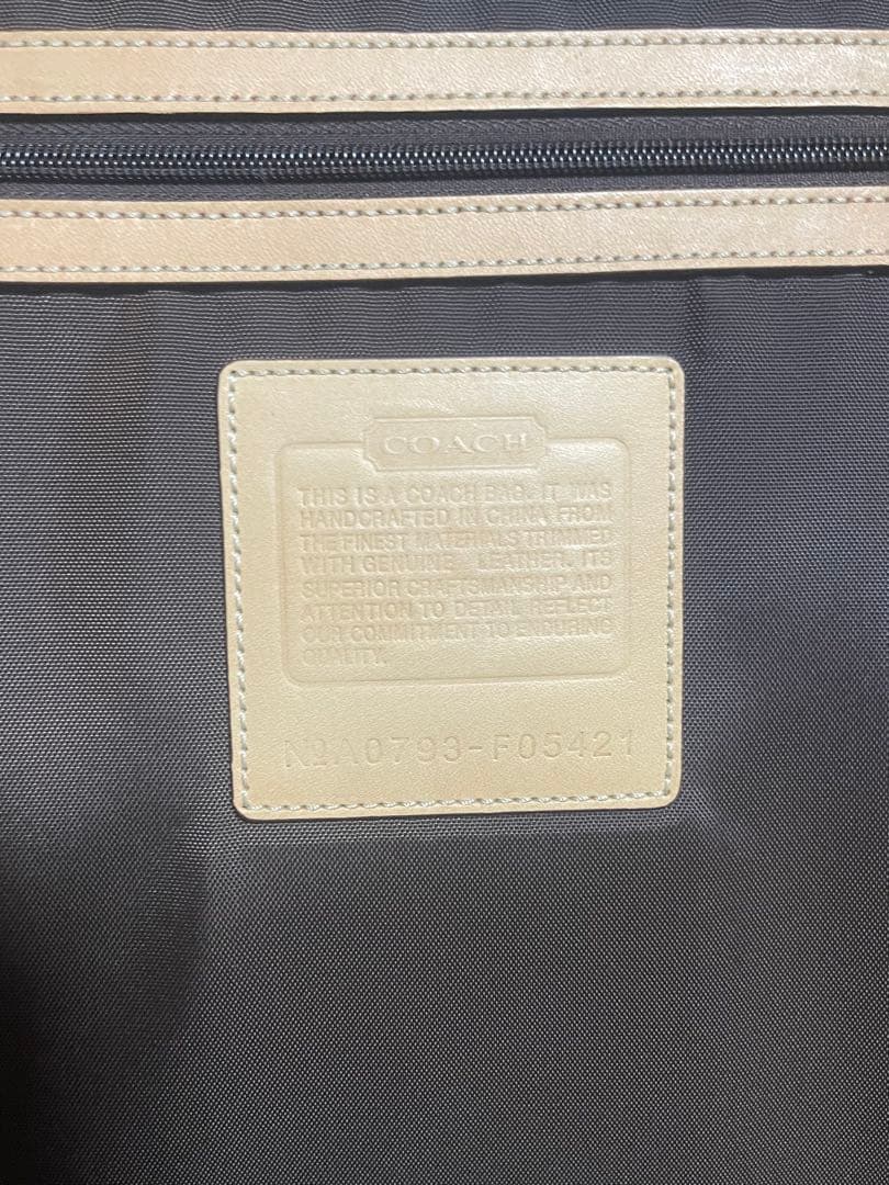 【格安】 COACH キャリーケース　シグネチャー　F05421