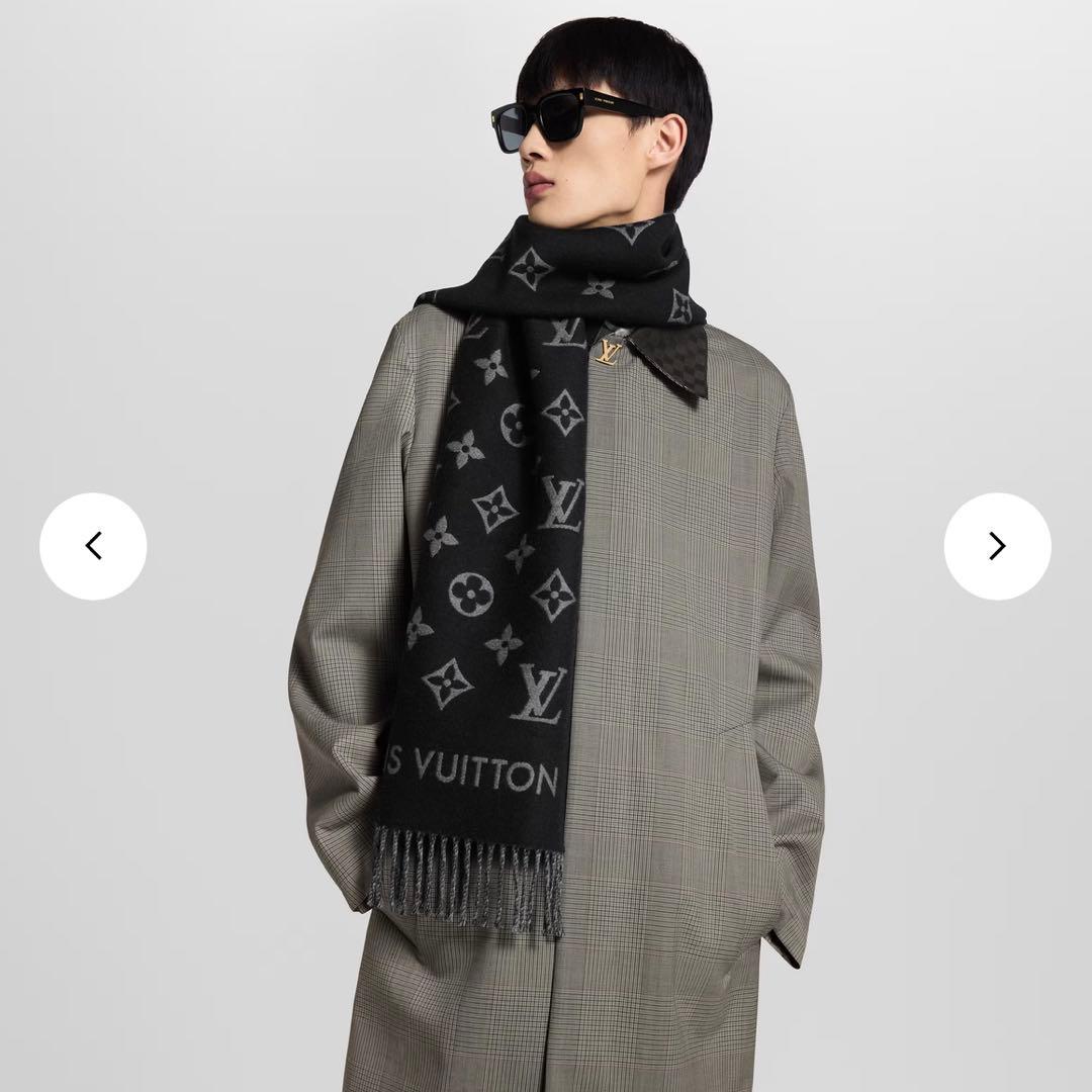 【新品未使用】LOUIS VUITTON マフラー・オール アバウト モノグラム