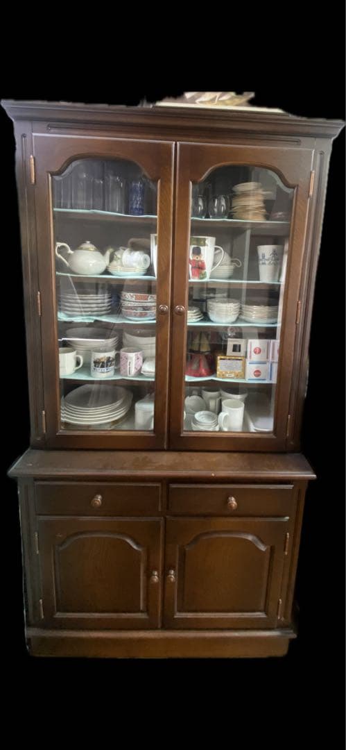 飛騨産業　キツツキ　食器棚