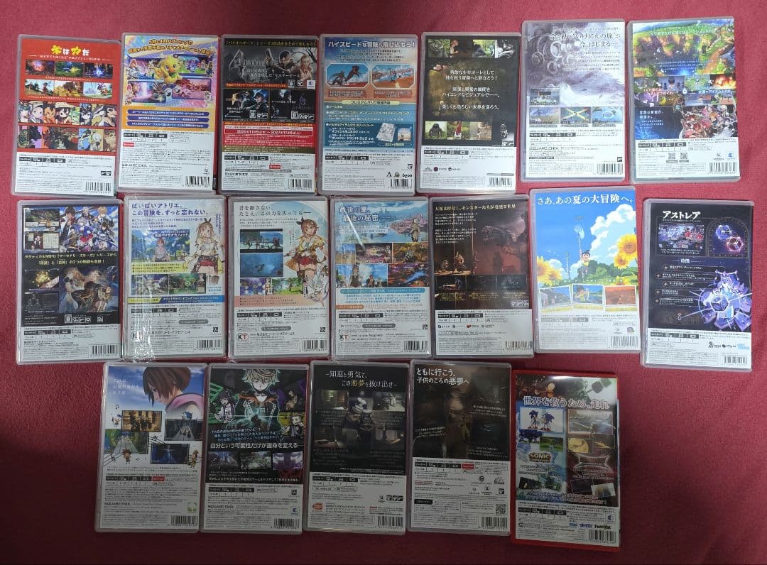 ニンテンドースイッチソフト18本　スイッチ2ソフト1本　計19本まとめ売り