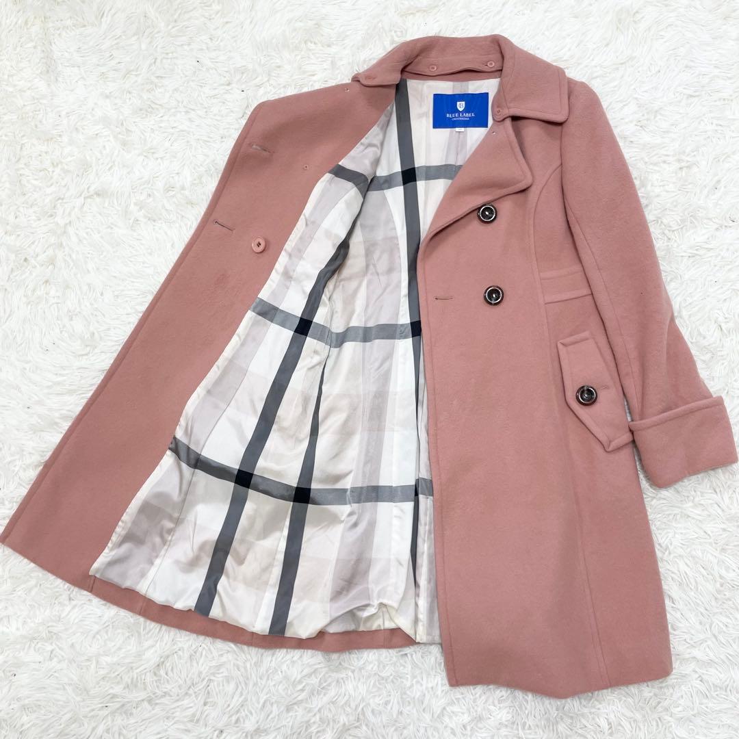 【Hide】BLUE LABEL CRESTBRIDGE ウールコート