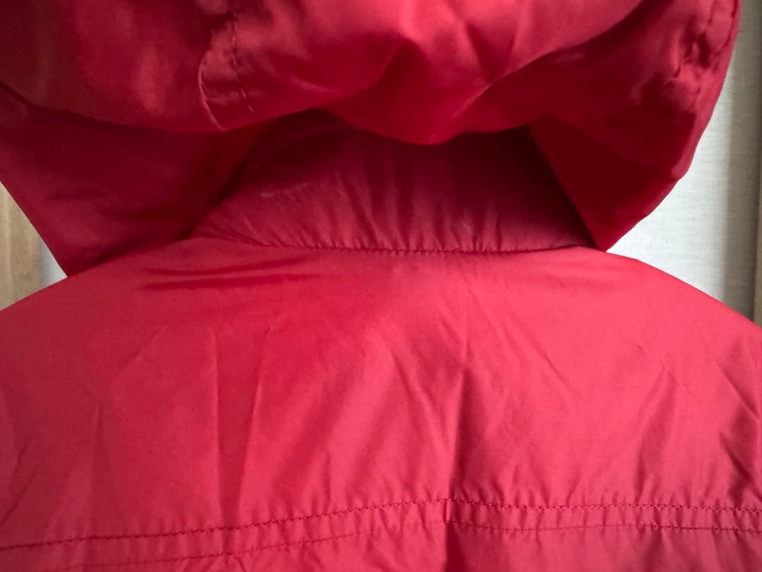 MONCLER レッド フード付きジャケット 6