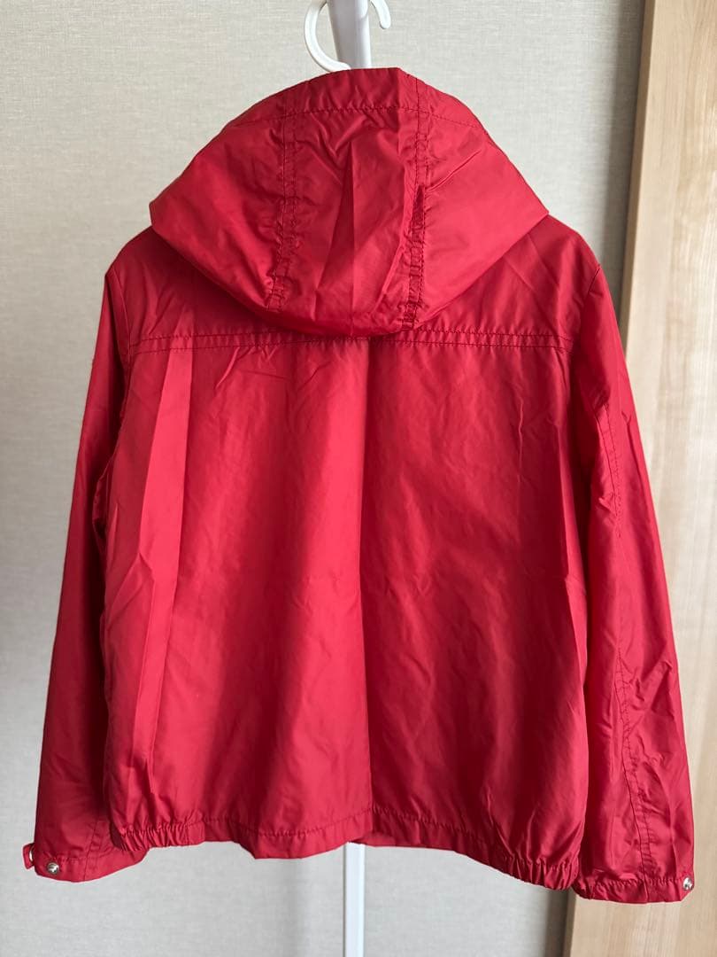 MONCLER レッド フード付きジャケット 6