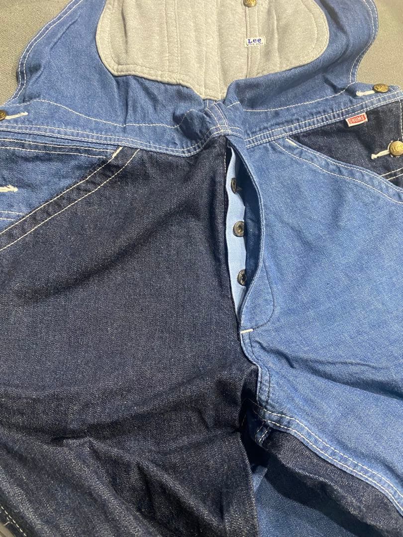 Lee CHUMSコラボデニム サロペット