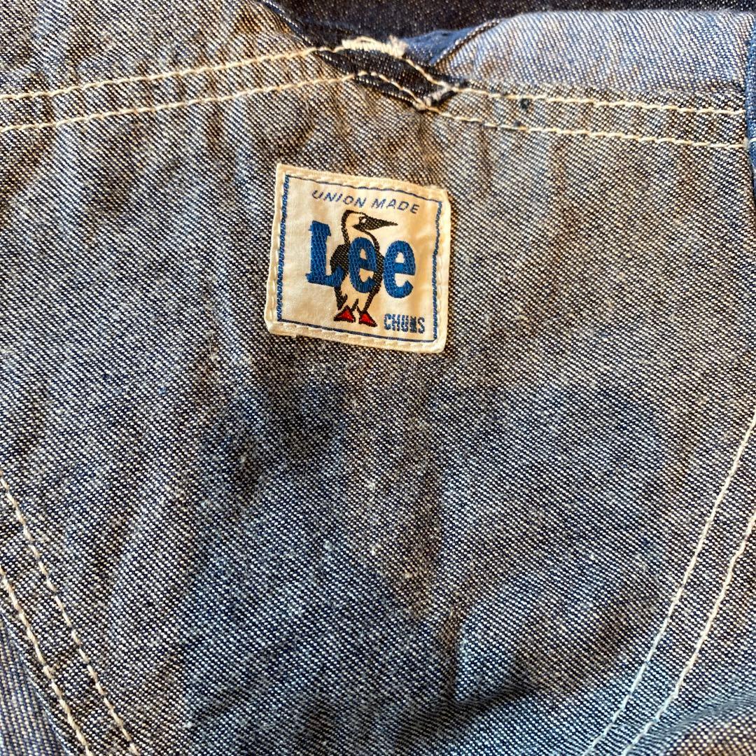 Lee CHUMSコラボデニム サロペット