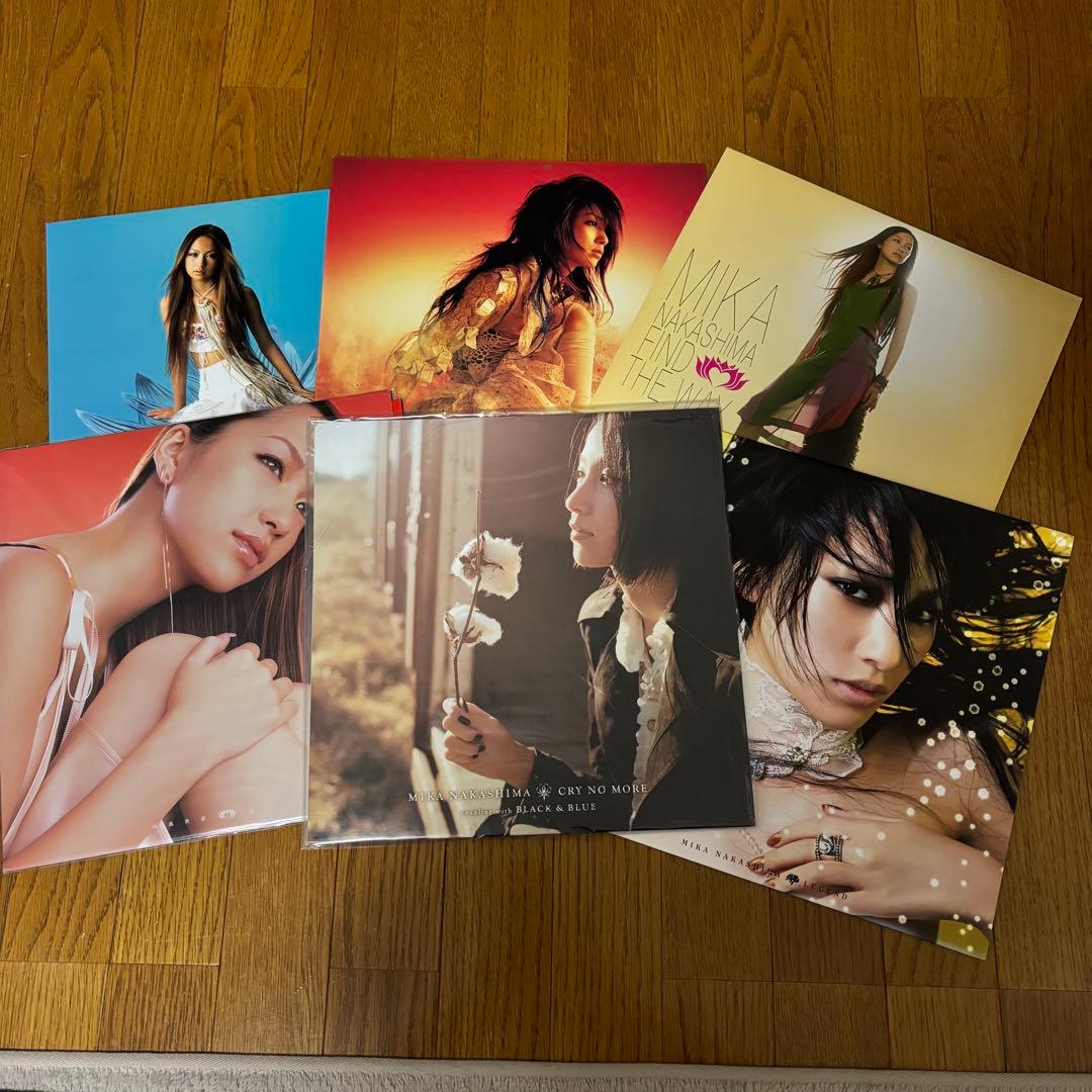 中島美嘉 レコード 6枚セット