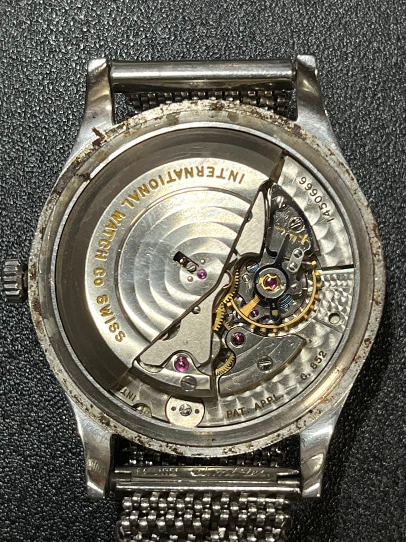 IWC アイダブリューシー シャフハウゼン cal.852 自動巻き時計