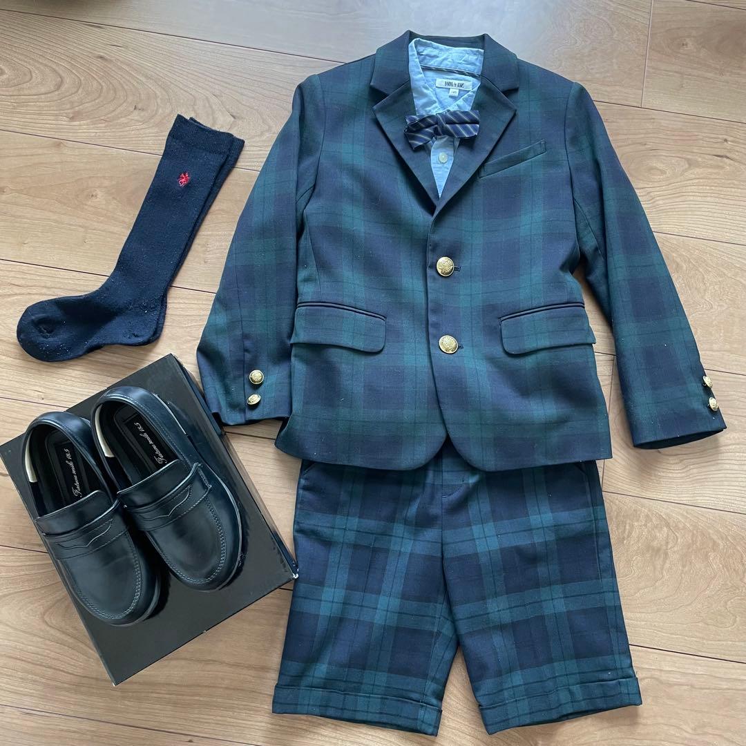 グリーンレーベルリラクシング 125 スーツ 入学式 卒園式 男の子