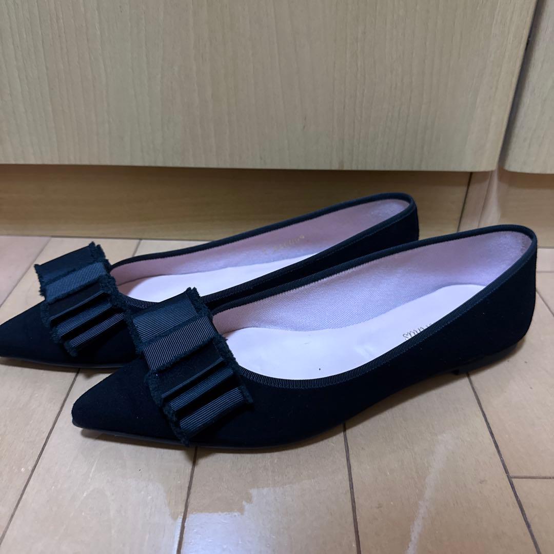 プリティーバレリーナ リボン　パンプス