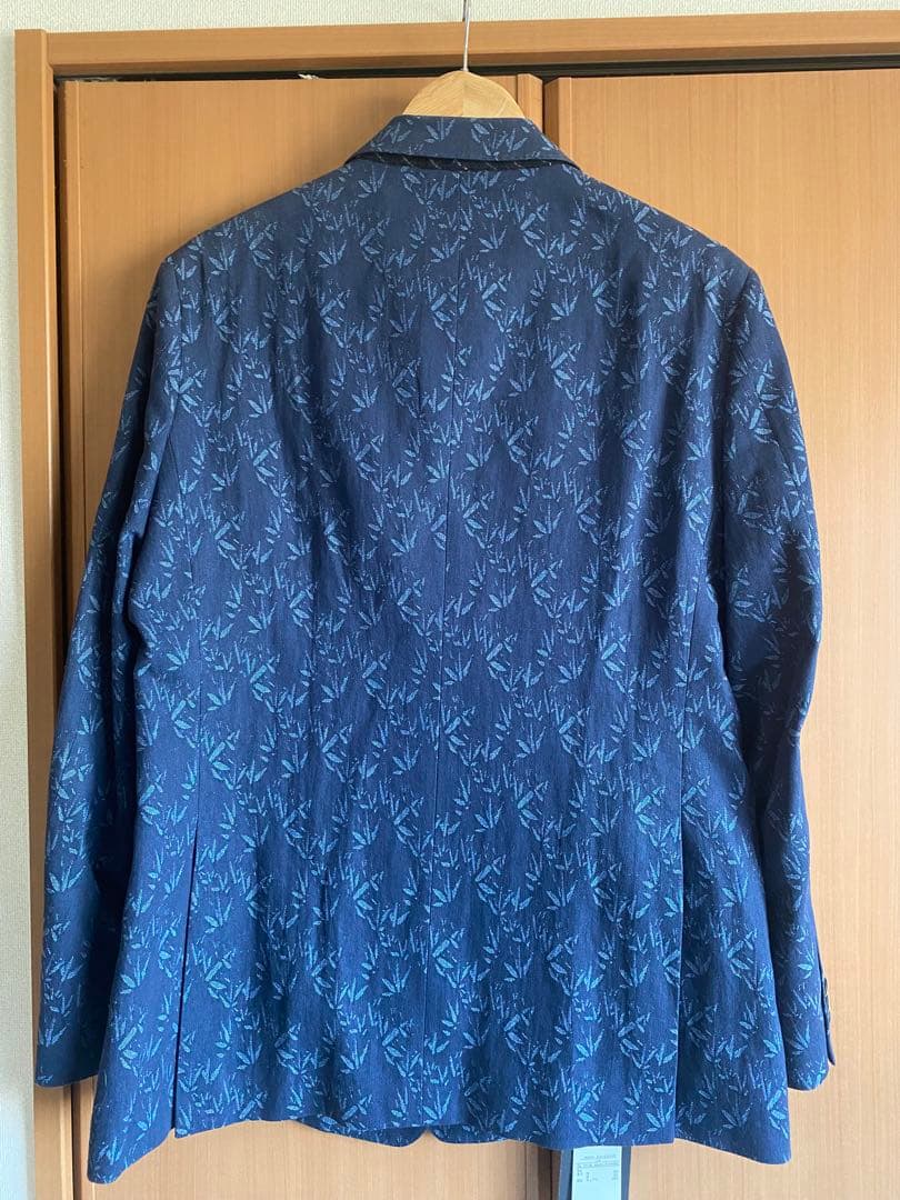 EMMETEX ネイビーダブルブレストジャケット