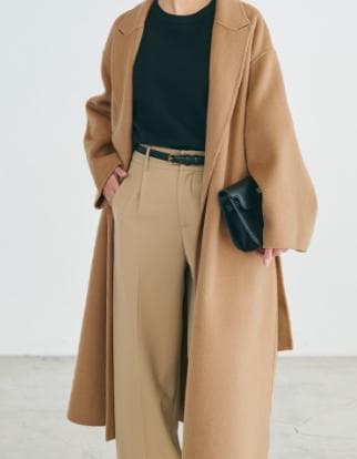 リバーロングコート・ウール100%（新品未使用）