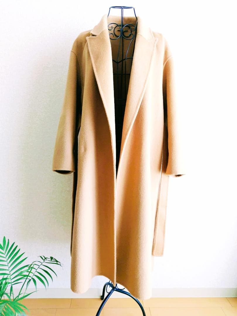 リバーロングコート・ウール100%（新品未使用）