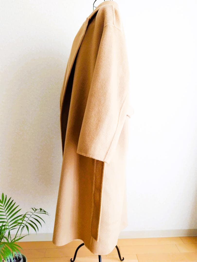 リバーロングコート・ウール100%（新品未使用）