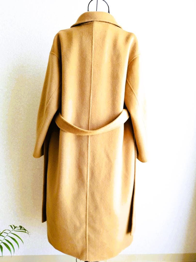 リバーロングコート・ウール100%（新品未使用）