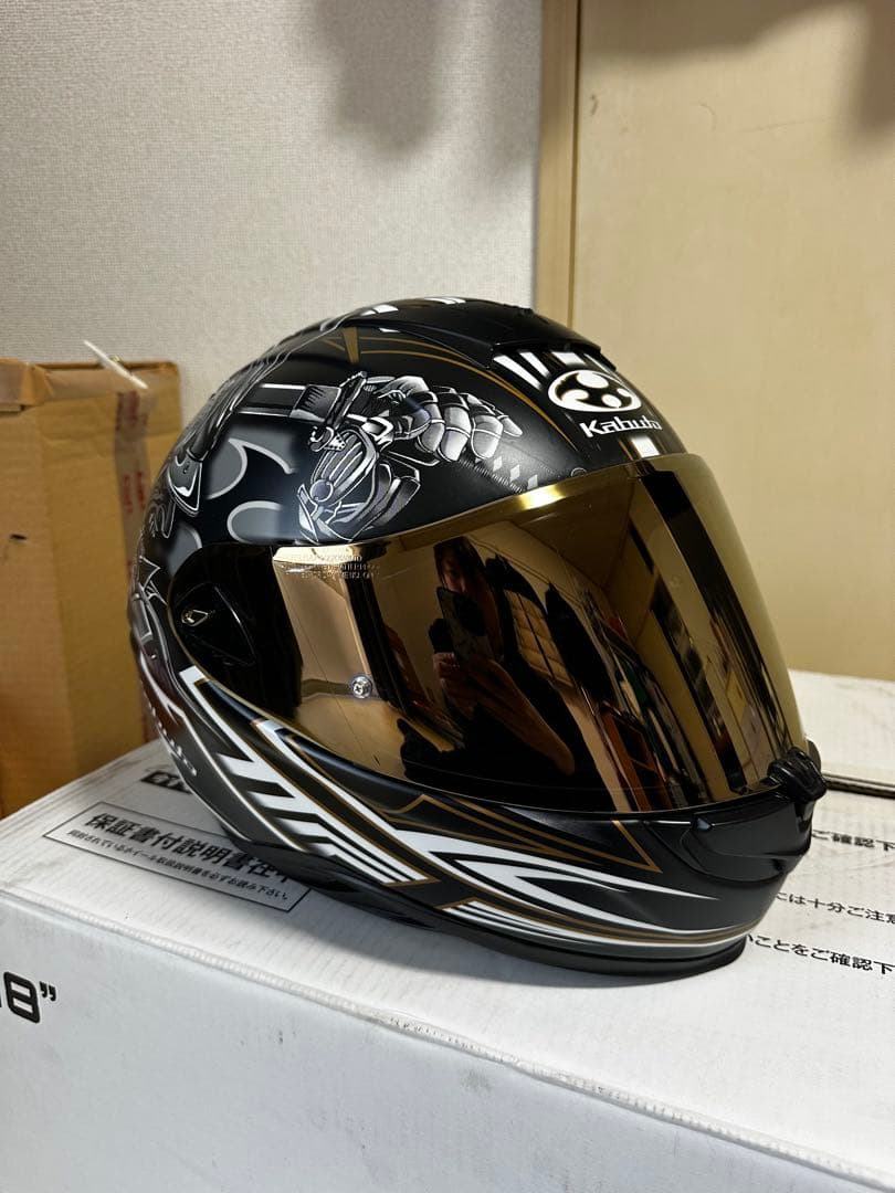 Kabuto フルフェイスヘルメット RED