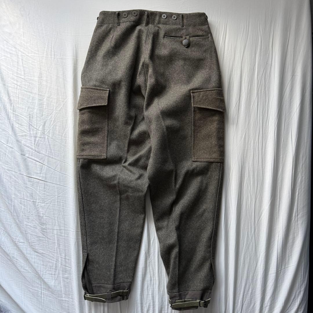 ビンテージ スウェーデン軍 M-58 ウール カーゴ パンツ ミリタリー