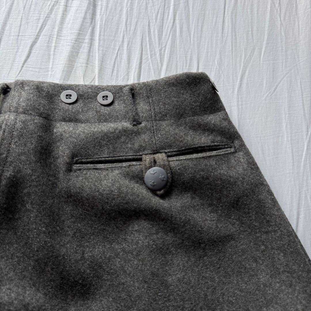 ビンテージ スウェーデン軍 M-58 ウール カーゴ パンツ ミリタリー