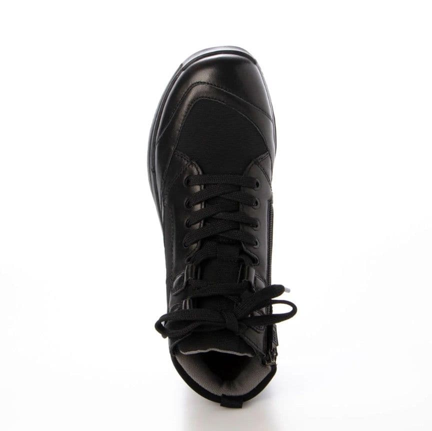 fitfit 新品24.5◆レースアップスニーカーブーツWoW （ブラック）