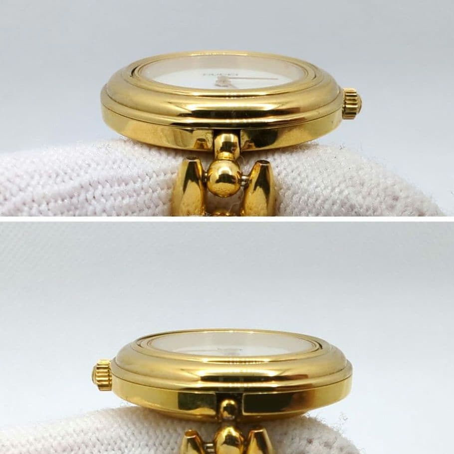 【美品 新品電池交換済】GUCCI チェンジベゼル ウォッチ 替えベゼル付き