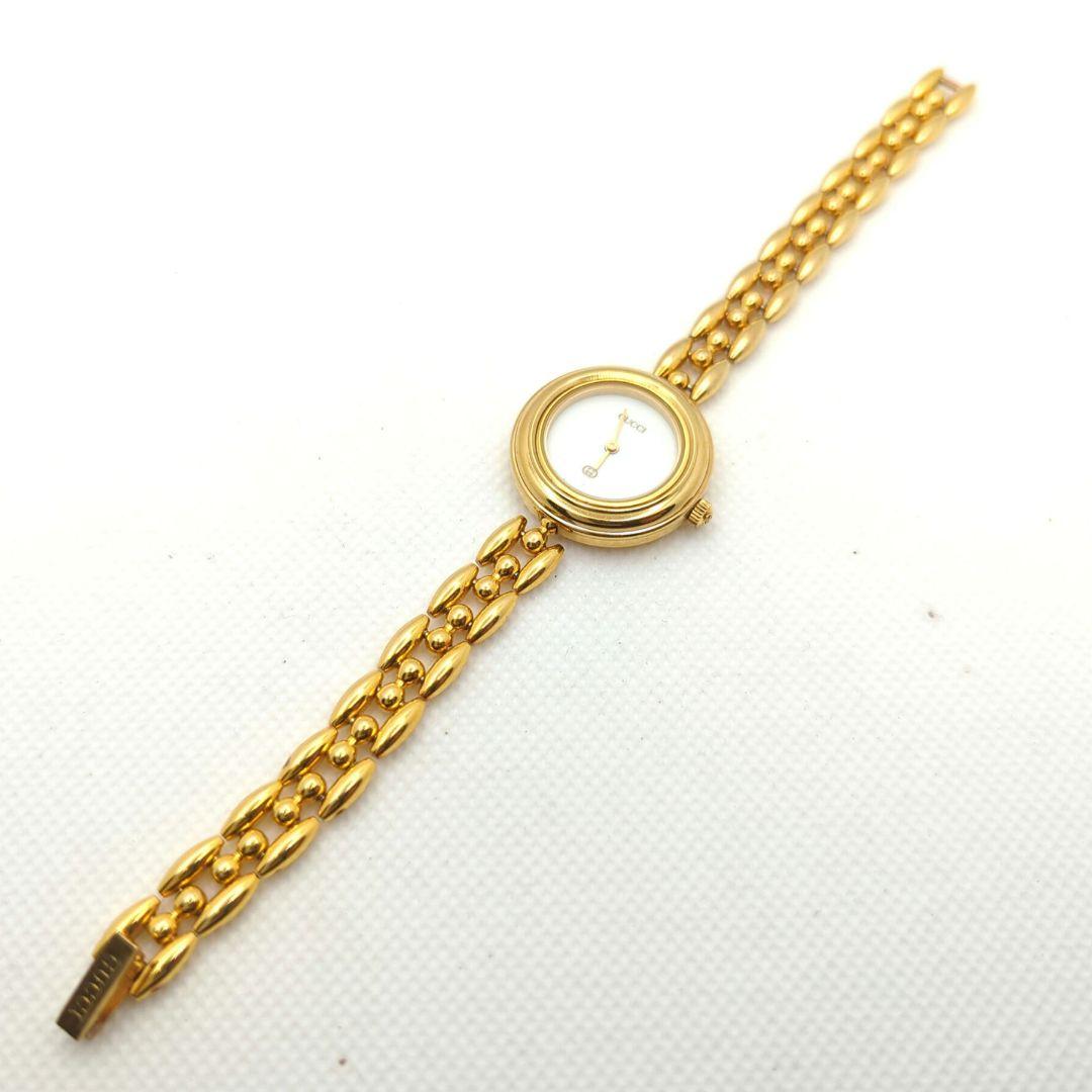 【美品 新品電池交換済】GUCCI チェンジベゼル ウォッチ 替えベゼル付き