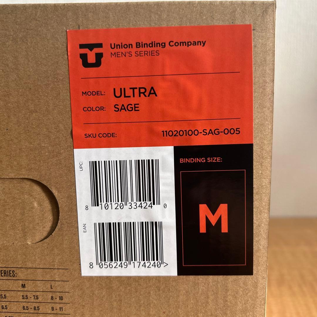 25-26 UNION ユニオン ULTRA ウルトラ SAGE M 新品未使用