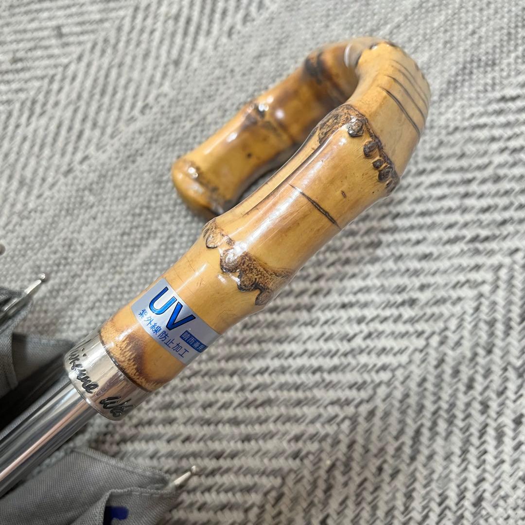 ヴィヴィアンウエストウッド　UV加工晴雨兼用パラソル　パゴタ傘　バンブー