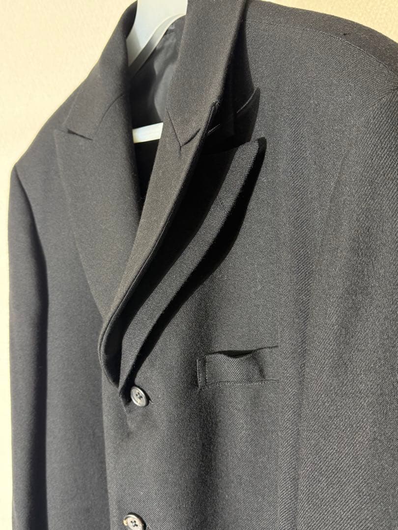 ヨウジヤマモトプールオム 94aw 2重襟 テーラードジャケット