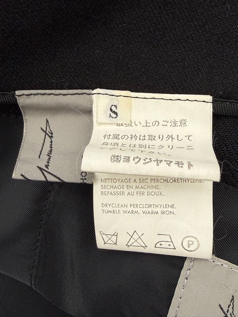 ヨウジヤマモトプールオム 94aw 2重襟 テーラードジャケット